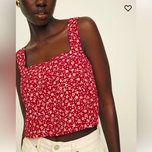 Reformation Lorin Top - Size Large - New!